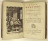 HALLER, ALBRECHT VON. Deux Mémoires sur le Mouvement du Sang, et sur les Effets de la Saignée. 1756